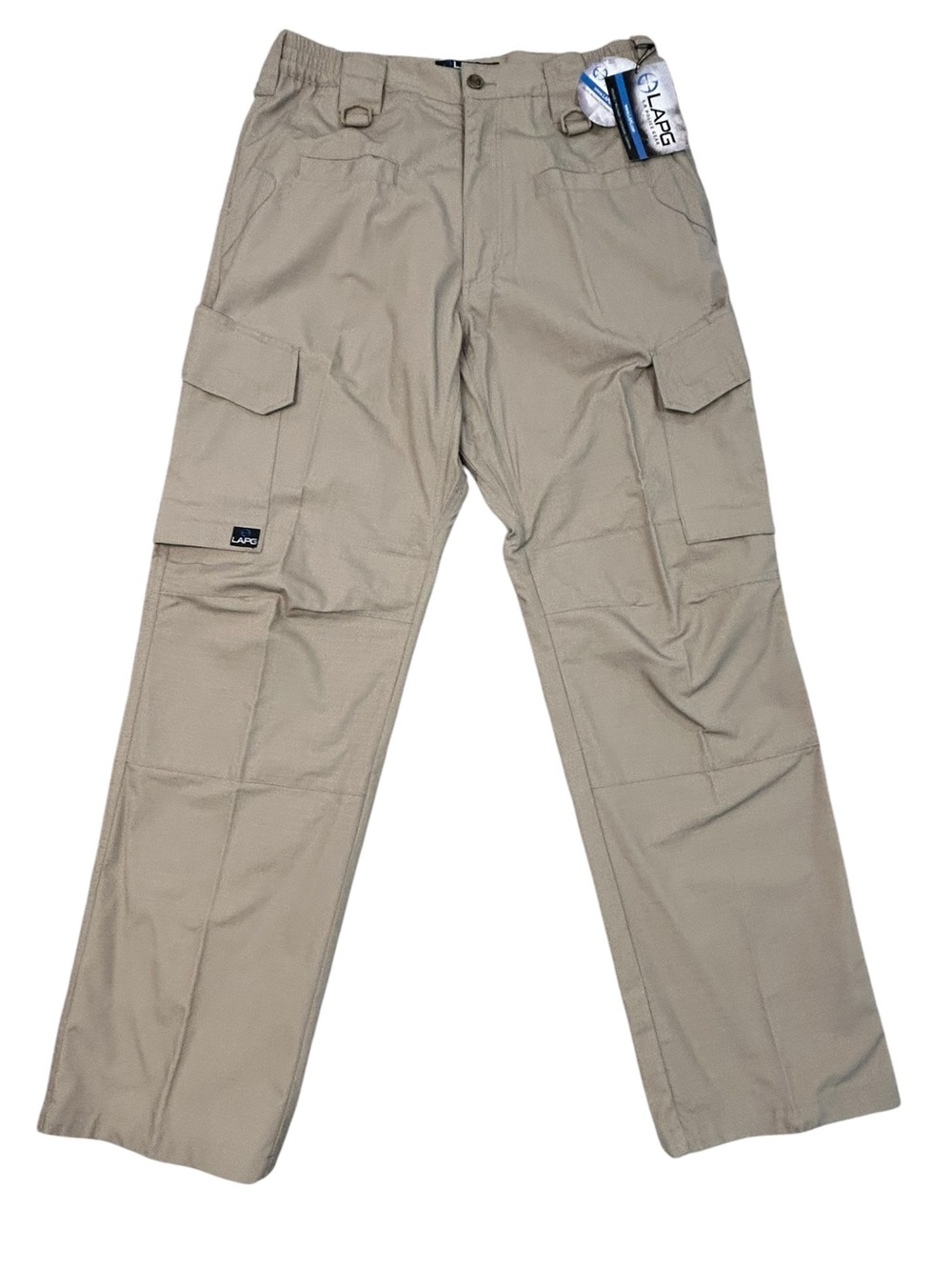 LAPG Men’s Operator Tactical Cargo Utility Ripstop Pants 34/32 NWT Elastic Belt